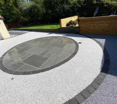 Recent East Kilbride garden transformation by Indie Paving